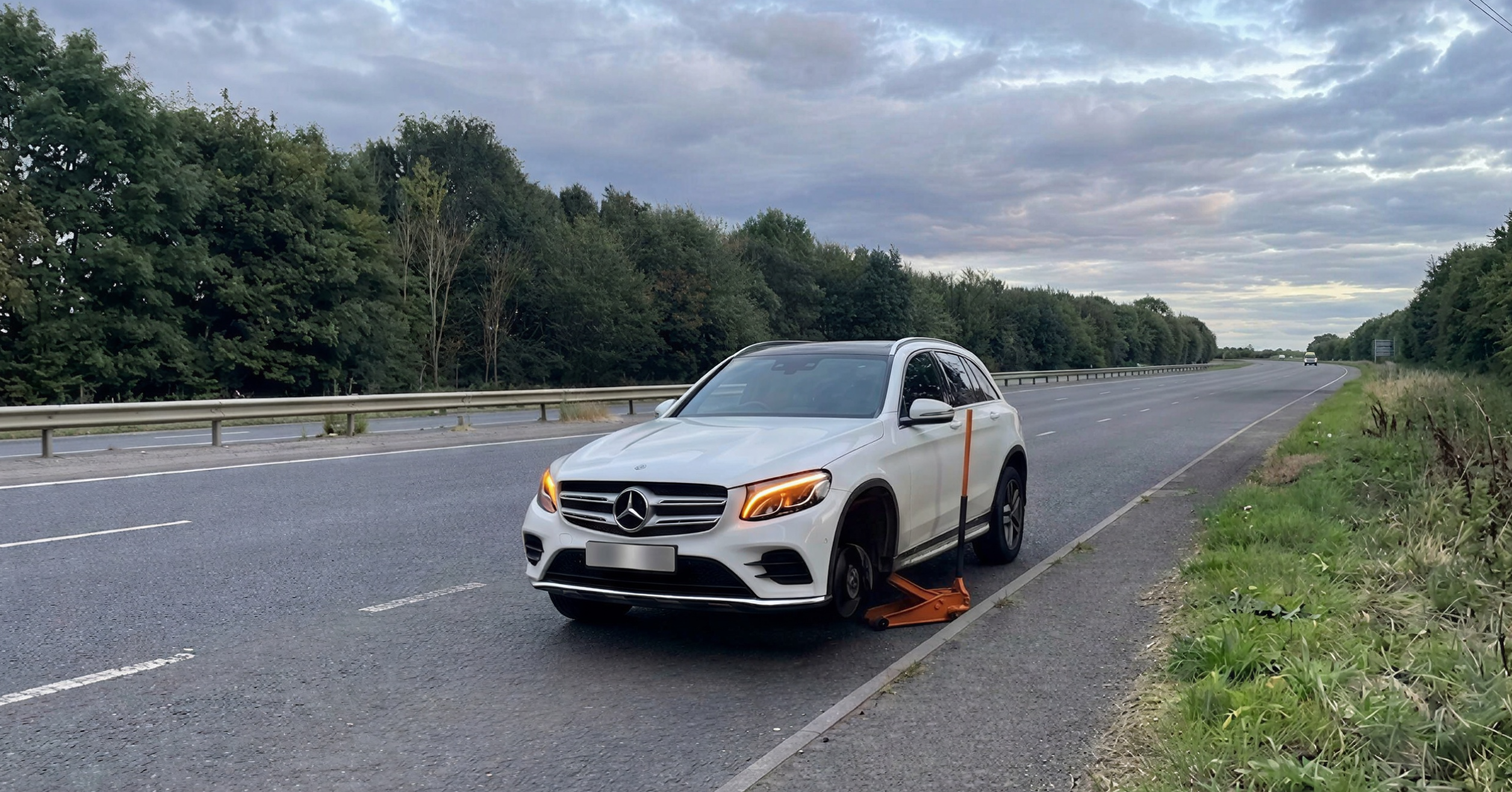 Emergency mobile tyre fitting on the M27 and major roads around Southampton - we dispatch fast.